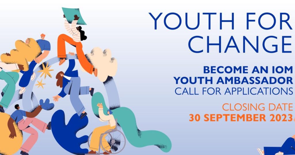 IOM Global Youth Ambassador Initiative for Migration Advocates.