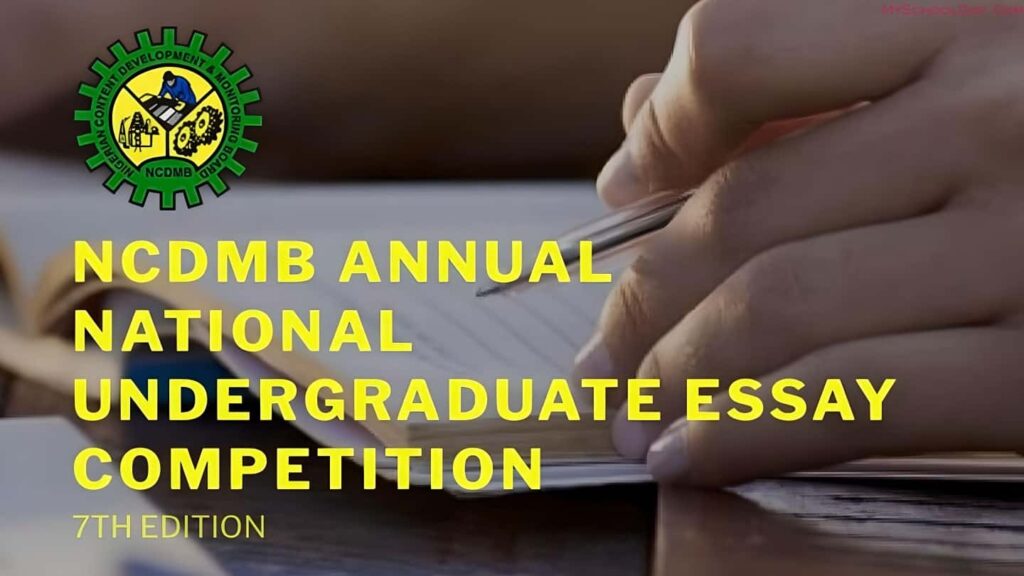 NCDMB 7th Annual National Undergraduate Essay Competition