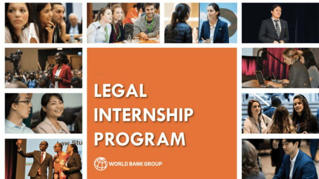 World Bank Legal Vice Presidency’s (LEG VPU) Summer Internship Program