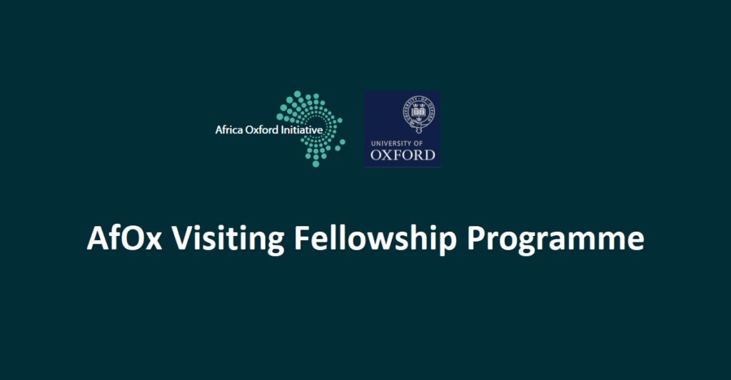 Africa Oxford Initiative (AfOx) Visiting Fellowship Program
