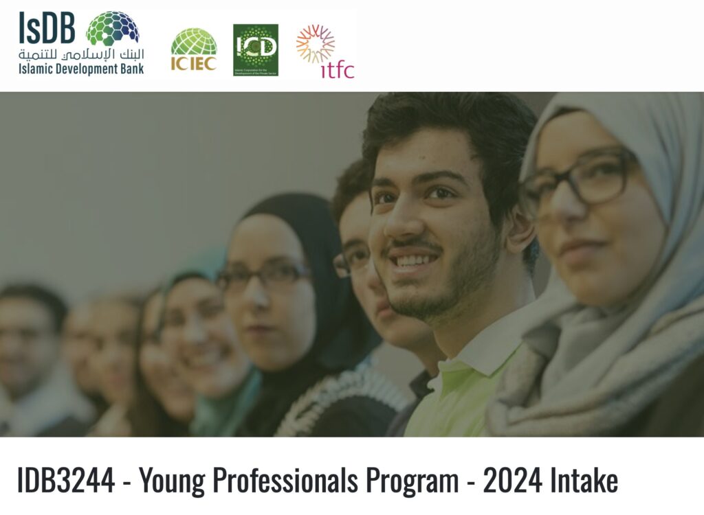 Islamic Development Bank (ISDB) Young Professionals Graduates Programme (YPP)