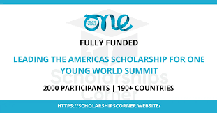 Fully Funded One Young World Summit Leading Africa Scholarships